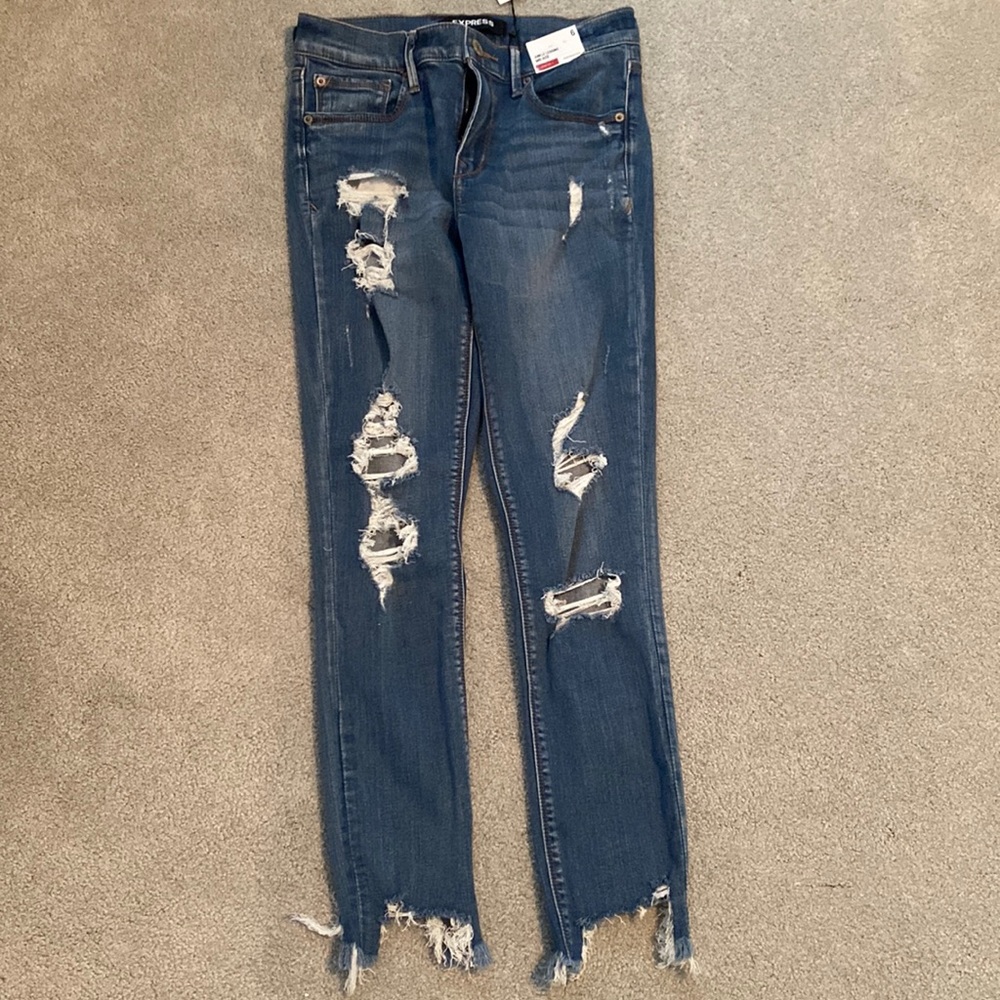 NWT express ankle legging jeans